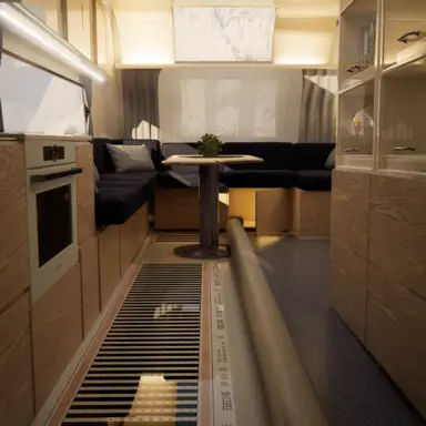 Golvvärmefolie i husvagn