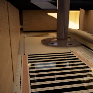 Golvvärmefolie i husvagn