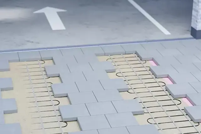 Snowmat garageinfart