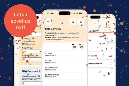 Lataa sovellus nyt! Garantera